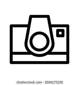 camera icon or logo isolated sign symbol vector illustration - high quality black style vector icons
