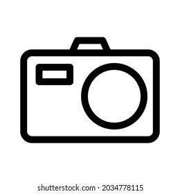 camera icon or logo isolated sign symbol vector illustration - high quality black style vector icons
