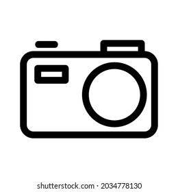 camera icon or logo isolated sign symbol vector illustration - high quality black style vector icons
