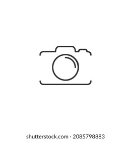 camera icon or logo isolated sign symbol vector illustration. high quality black style vector icons