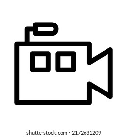 camera icon or logo isolated sign symbol vector illustration - high quality black style vector icons
