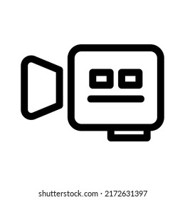 camera icon or logo isolated sign symbol vector illustration - high quality black style vector icons
