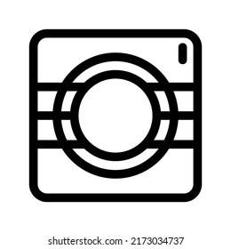 camera icon or logo isolated sign symbol vector illustration - high quality black style vector icons
