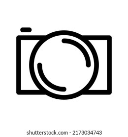 camera icon or logo isolated sign symbol vector illustration - high quality black style vector icons
