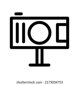camera icon or logo isolated sign symbol vector illustration - high quality black style vector icons
