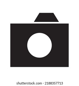 camera icon or logo isolated sign symbol vector illustration - high quality black style vector icons
