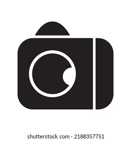 camera icon or logo isolated sign symbol vector illustration - high quality black style vector icons
