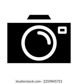 camera icon or logo isolated sign symbol vector illustration - high quality black style vector icons