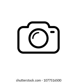 camera icon logo template