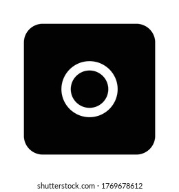 Camera Icon Logo Template Illustration Design