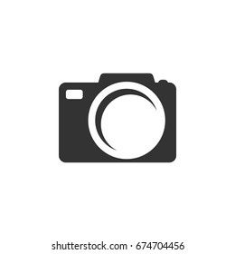 Camera Icon Logo Template Illustration Design. Vector EPS 10.