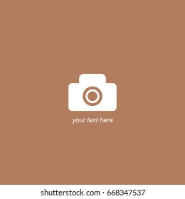 Camera Icon Logo Vector Template