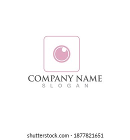 Camera icon logo vector templates design