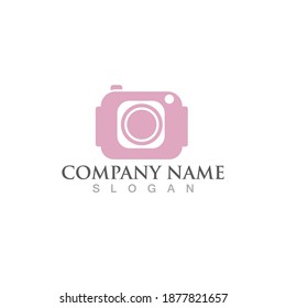Camera icon logo vector templates design