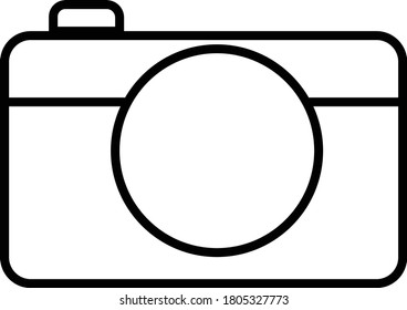 Camera icon mirrolles dslr unique essential
