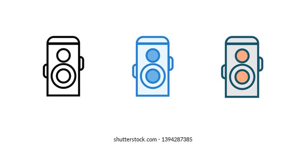 Camera icon - Modern camera sign vector - Illustration