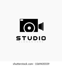 camera icon on white background