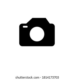 camera icon on white background