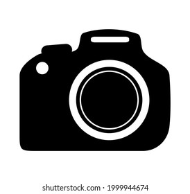 camera icon on white background