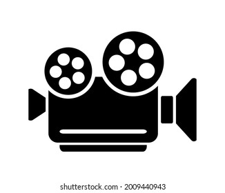 camera icon on white background