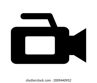 camera icon on white background