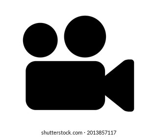 camera icon on white background