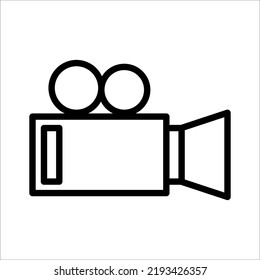 camera icon on white background