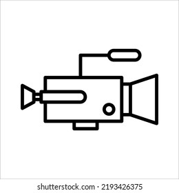 camera icon on white background