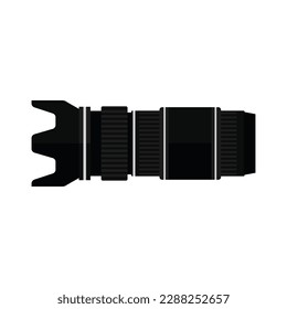 Camera icon on white background. vector illustration