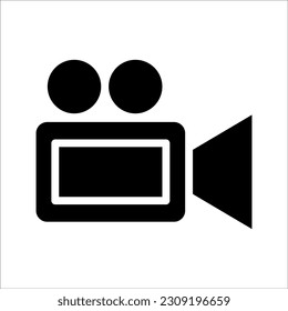 camera icon on white background