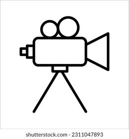camera icon on white background