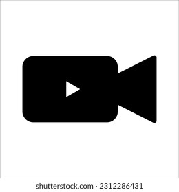 camera icon on white background