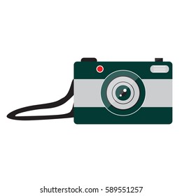 camera icon on white background 