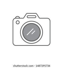 Camera Icon Outline Modern Simple