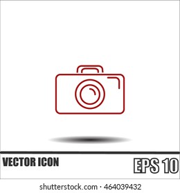 Camera icon. Photo icon