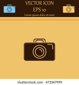 Camera icon. Photo icon