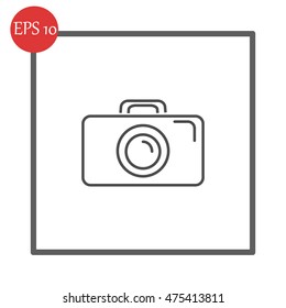 Camera icon. Photo icon