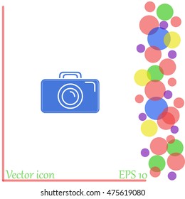 Camera icon. Photo icon