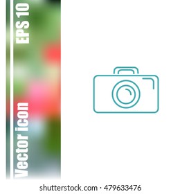 Camera icon. Photo icon