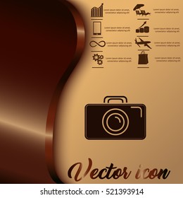 Camera icon. Photo icon