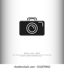 Camera icon. Photo icon