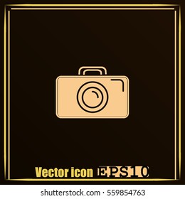 Camera icon. Photo icon