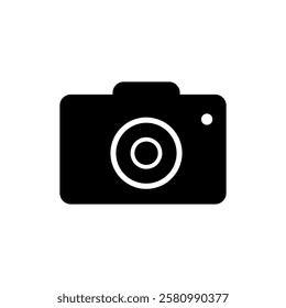Camera icon. Photo allowed sign.vector flat black simple trendy style illustration for web and app..eps