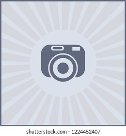 Camera icon for Photo, Photography icon.