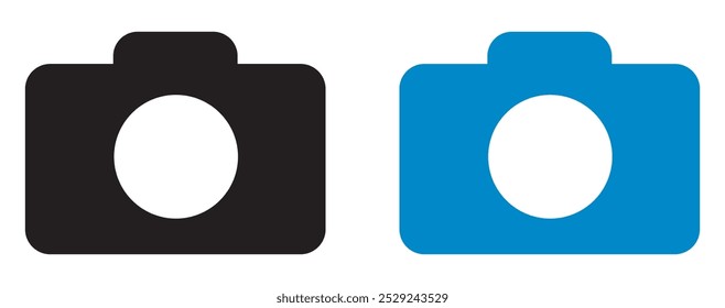 Camera icon photo camera sign and symbol. photography icon. vector illustration.