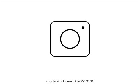 Camera  icon camera photo snapshot capture photograph on white background.