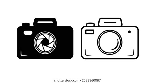 camera icon. Photo camera vector icon.