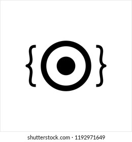 Camera Icon, Photo Camera Icon Vector Art Illustration