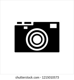 Camera Icon, Photo Camera Icon Vector Art Illustration