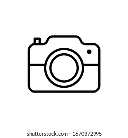 Camera icon. Photo icon vector design